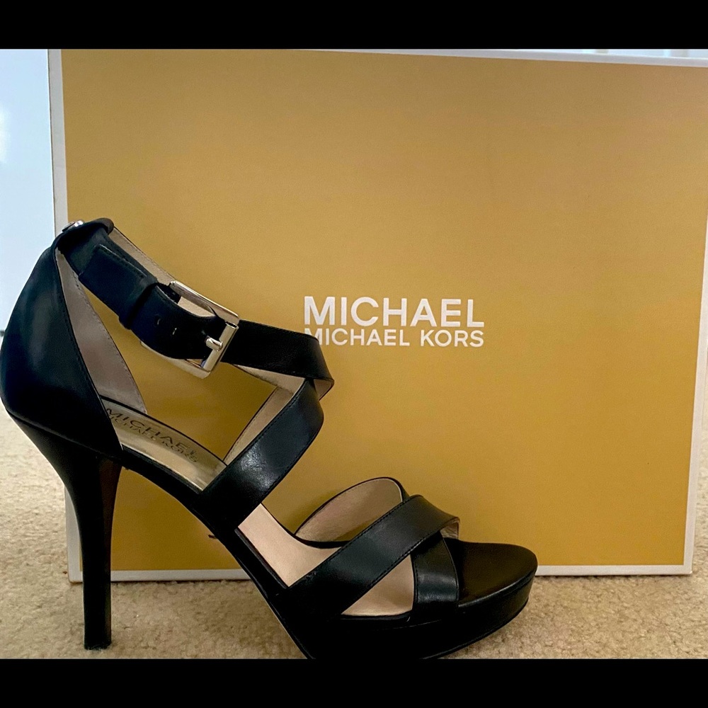 Michael Kors Black Heals (3 inch’)